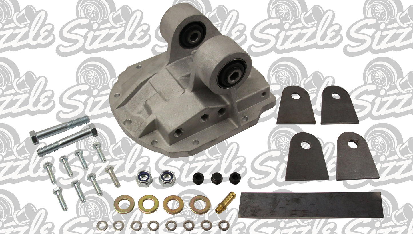 Alloy Twin Bush Diff Hat Upgrade Kit for Ford Falcon BA BF FG FGX XR6 Turbo XR8 M86