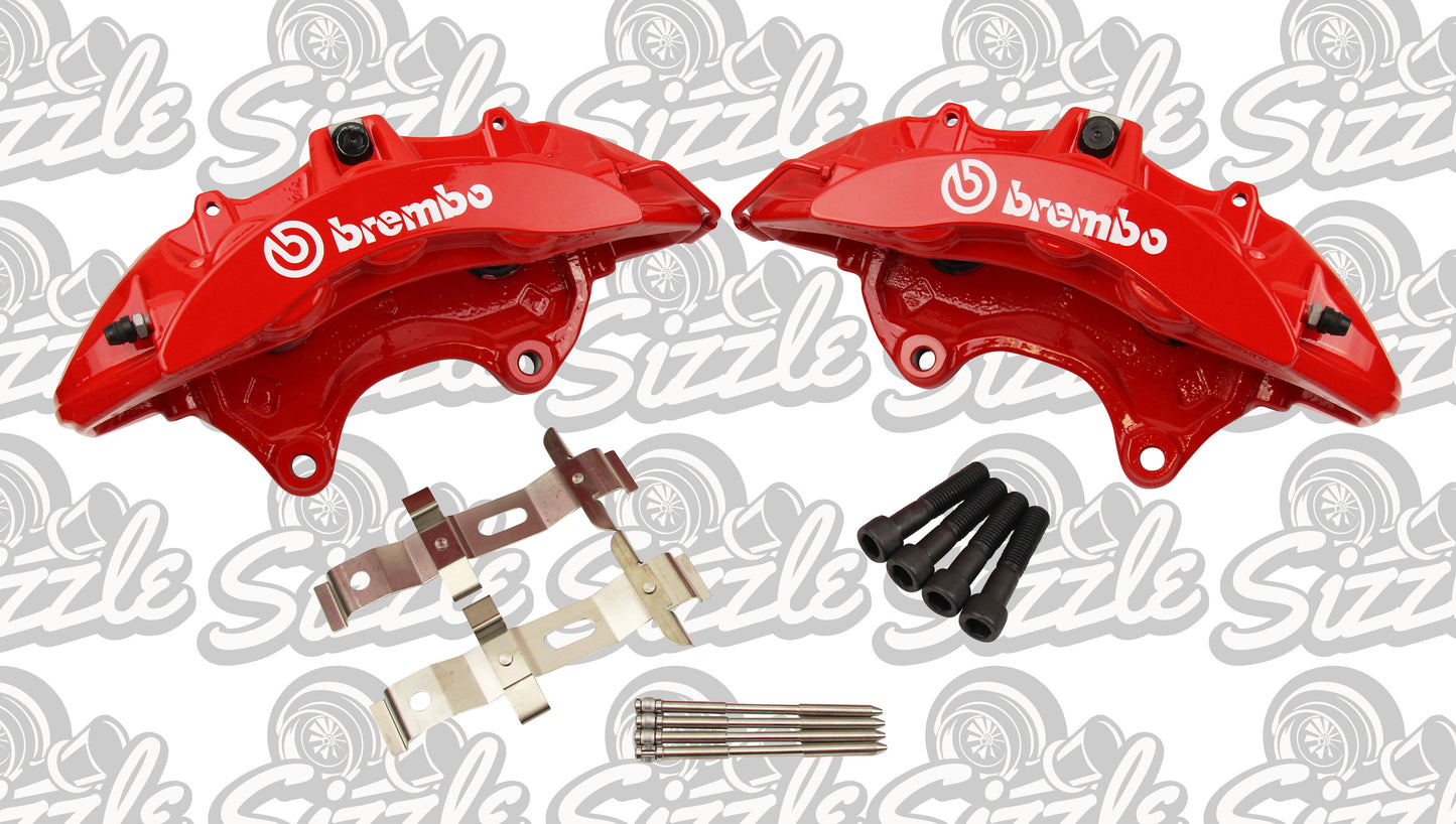Brembo Big Brakes FRONT 6 Piston Upgrade Calipers for Holden VE VF Commodore 370MM