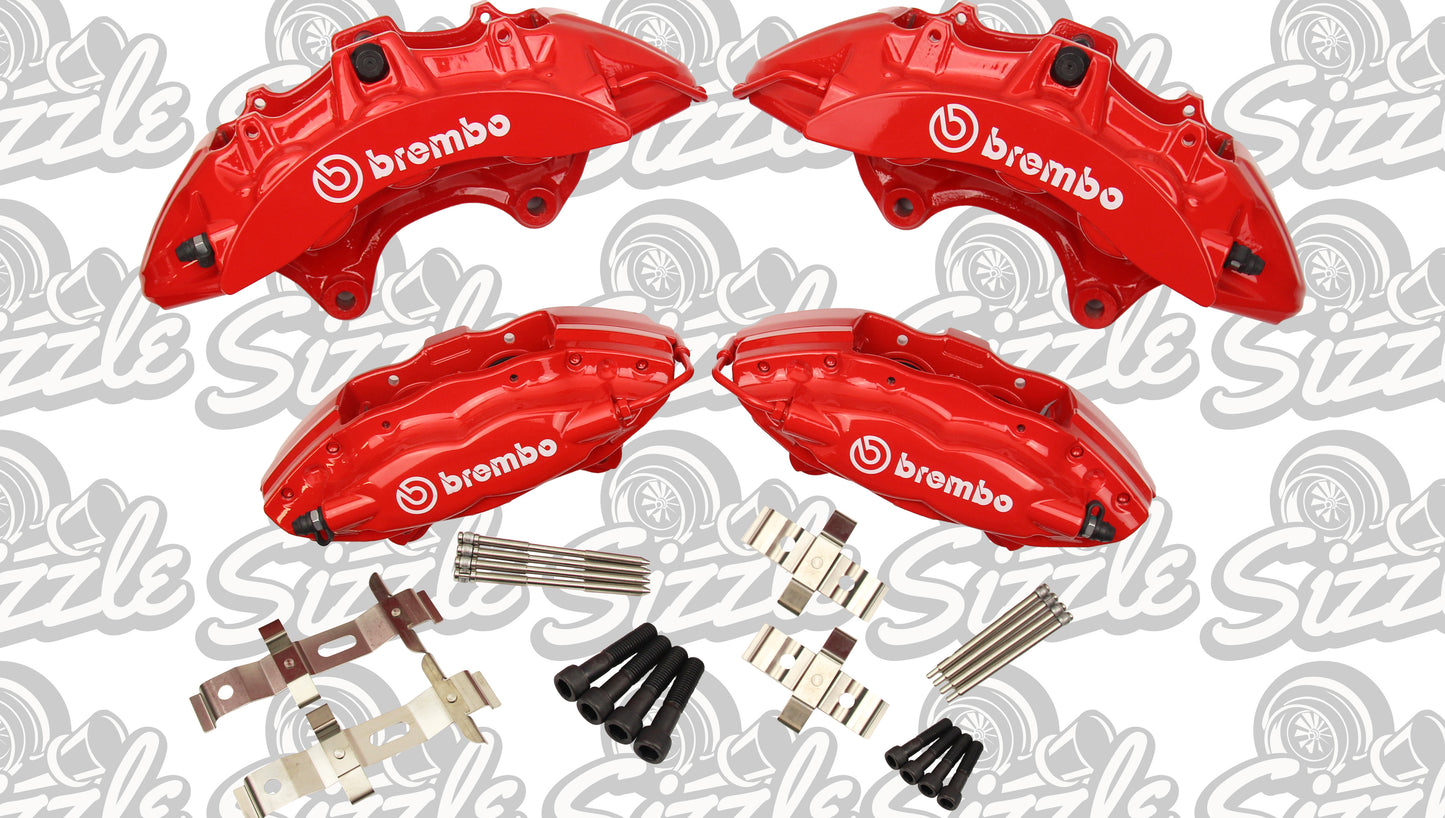 Brembo Big Brakes FRONT REAR 6 & 4 Piston Upgrade Calipers for Holden VE VF Commodore 370MM