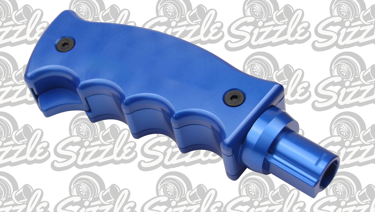 BLUE Billet Pistol Grip Shifter for Ford Falcon FG FGX AUTO ZF 6 Speed XR6 XR8