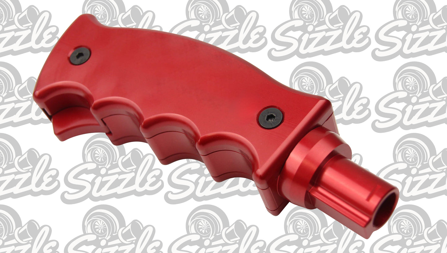 RED Billet Pistol Grip Shifter for Ford Falcon FG FGX AUTO ZF 6 Speed XR6 XR8