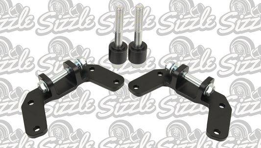Billet Offset Shock Mounts for Ford Falcon BA BF FG FGX XR6 XR8 PAIR
